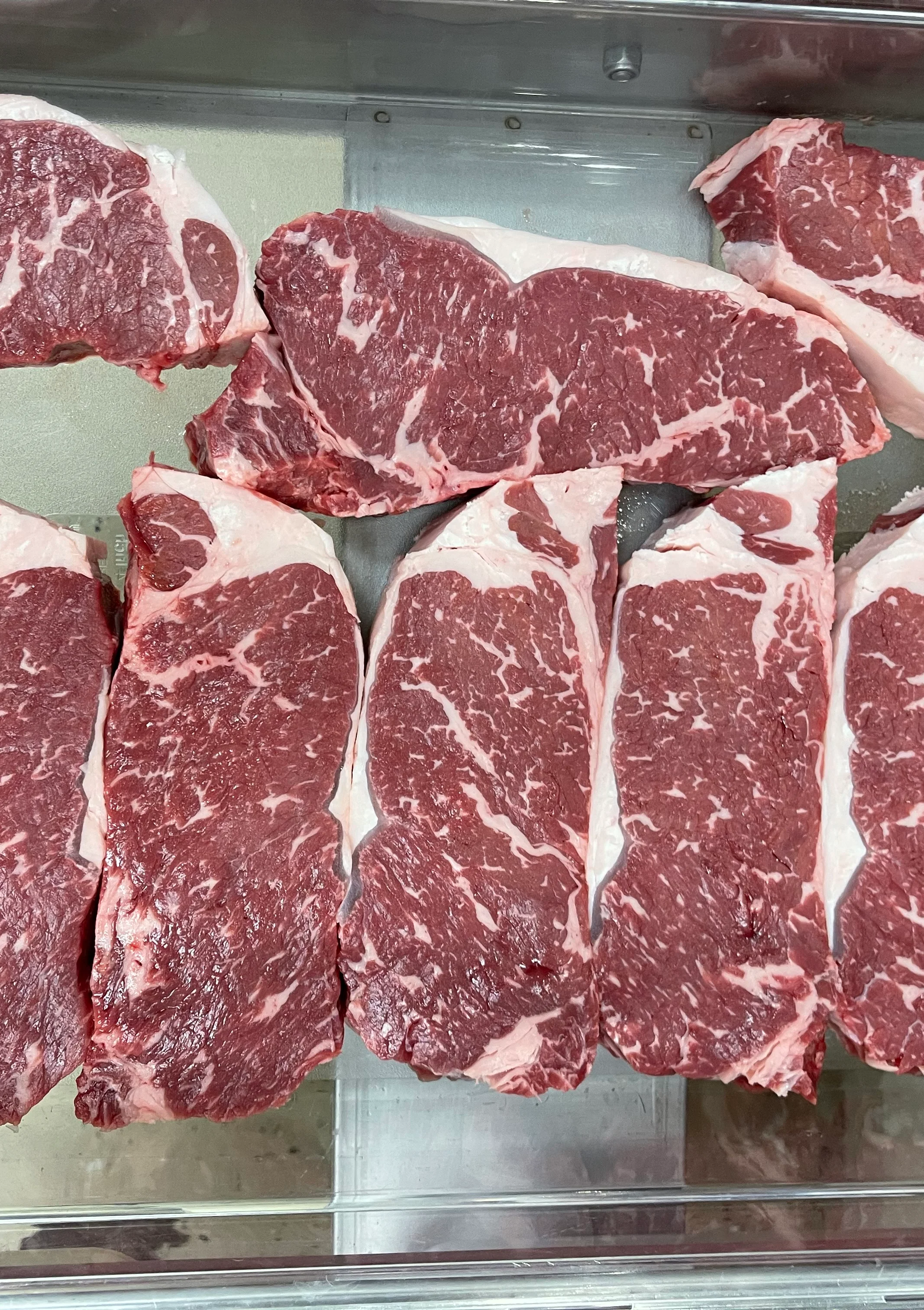 Cut in House, New York Strip Loin, Dinner Menu
