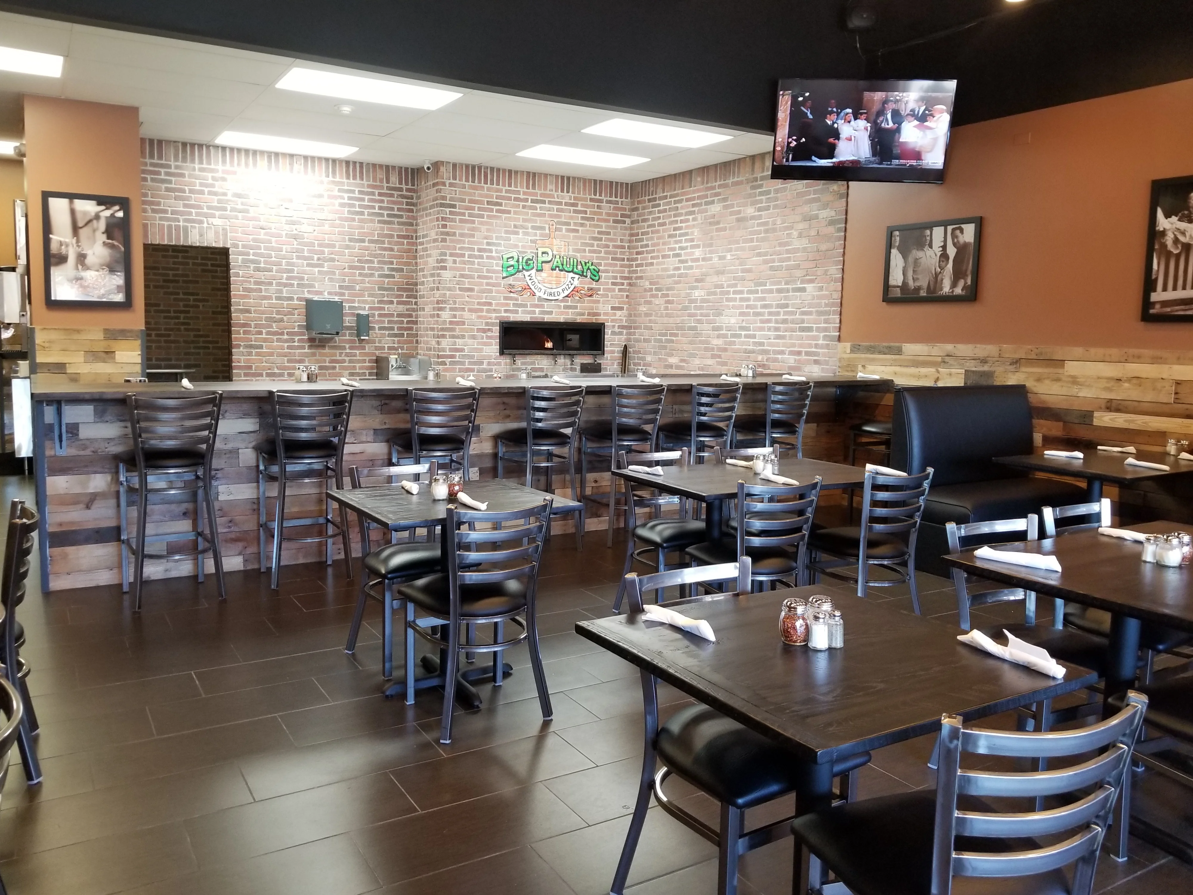 The interior of Big Pauly's