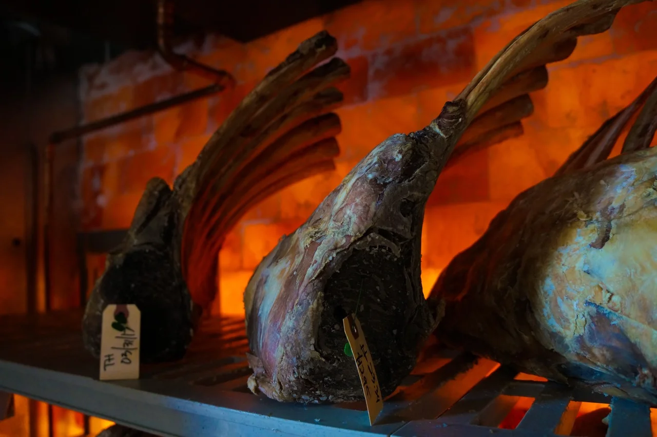 A restaurant chef preparing a dish