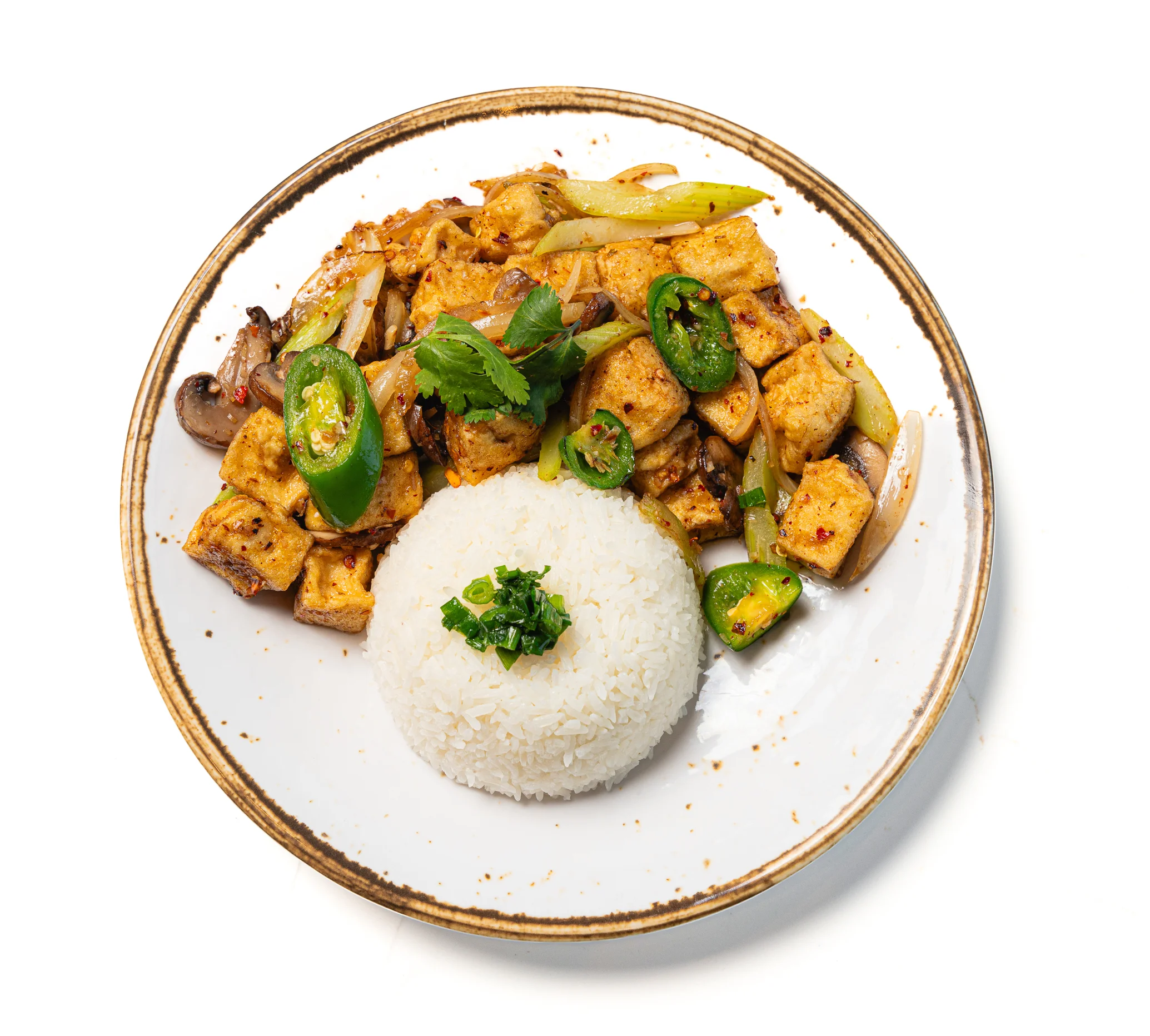 Lemongrass tofu