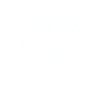 Iconic pizza graphic representing Italian cuisine
