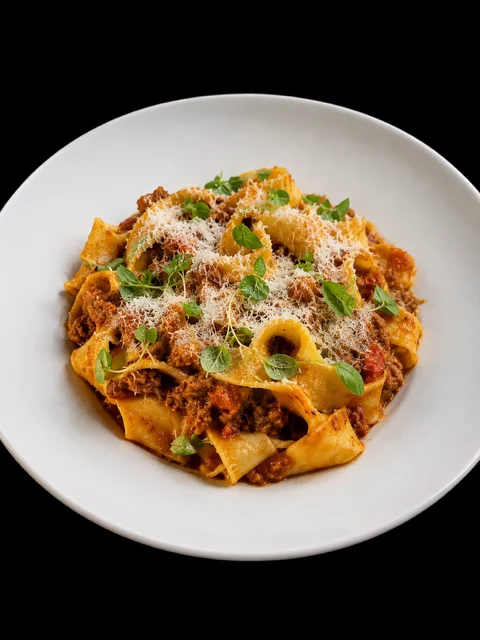 Fettuccine Bolognese