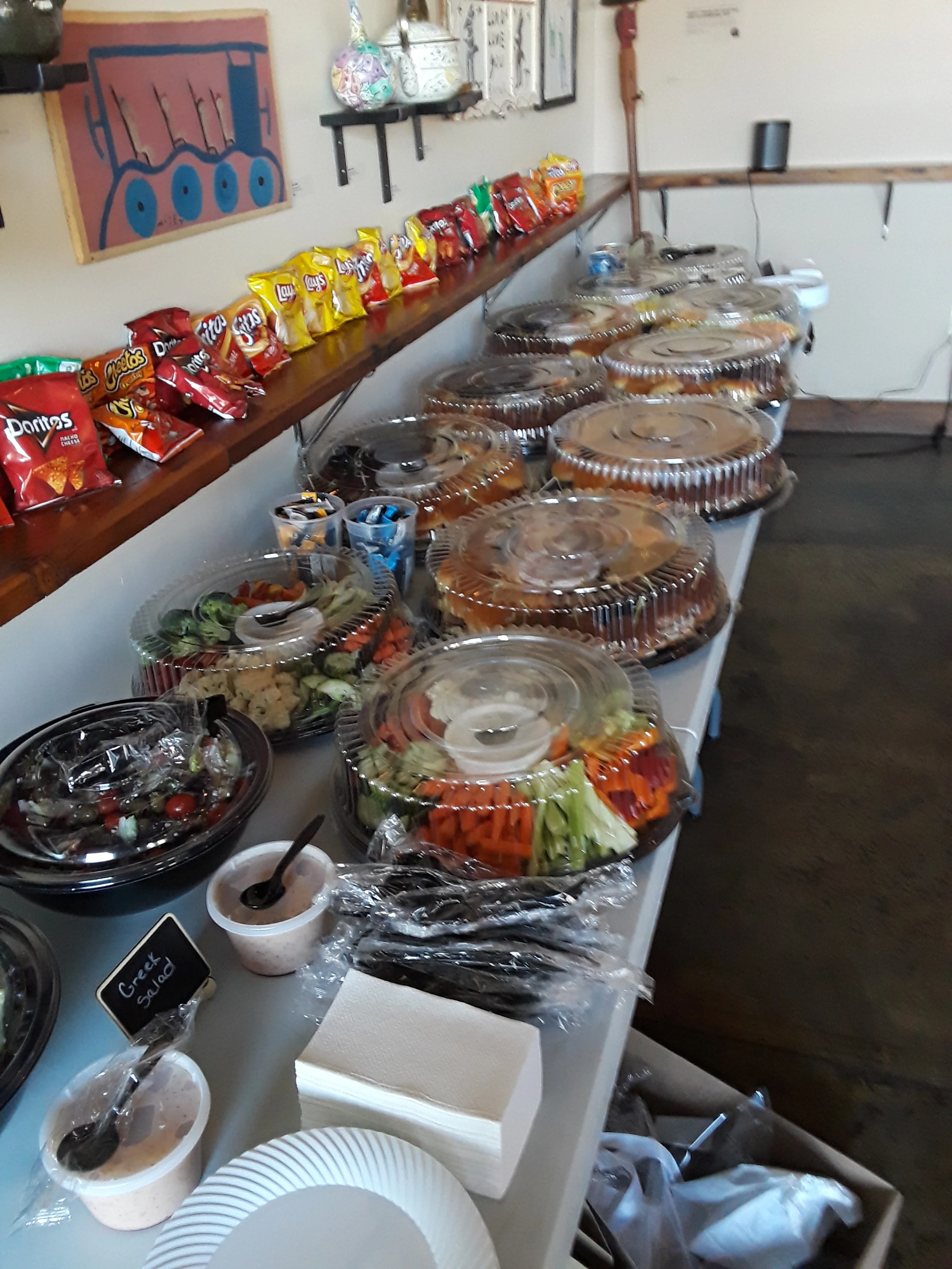 Catering display