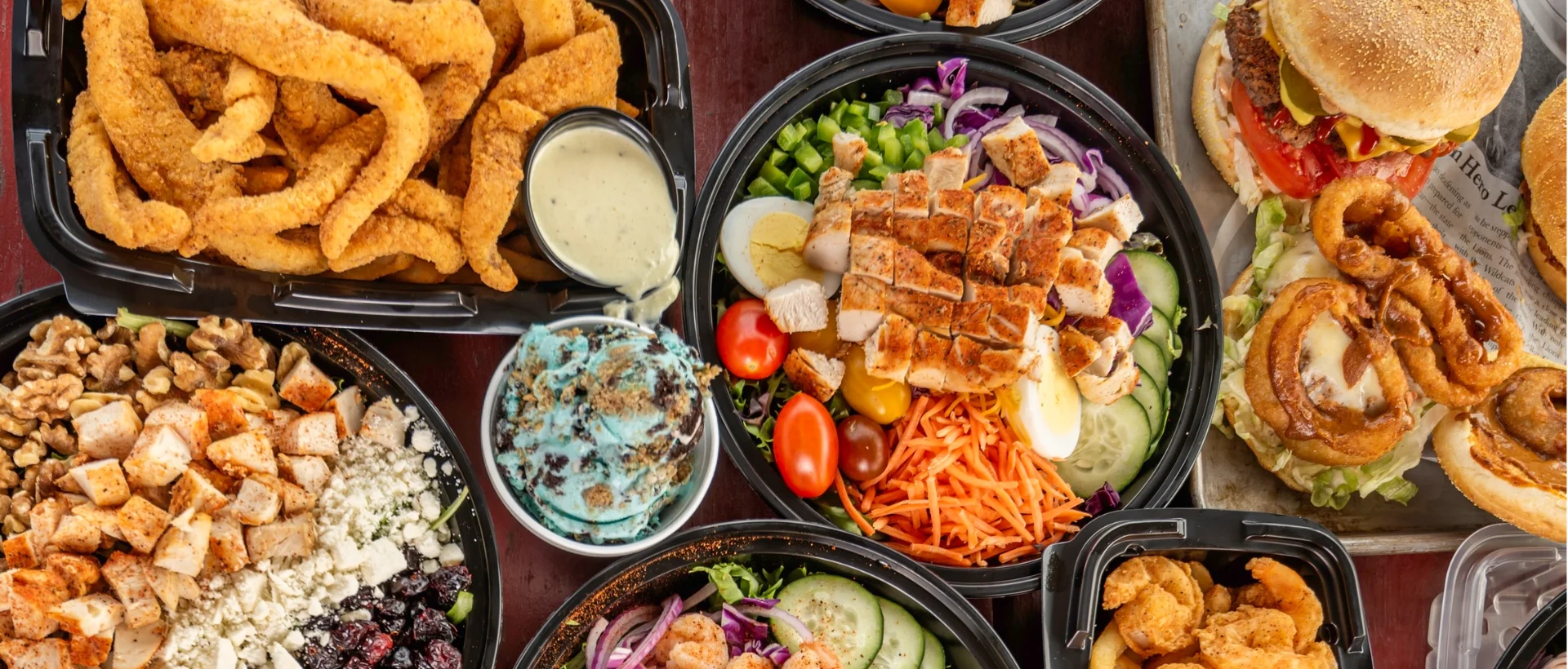 Caribbean Ice Company drive-thru restaurant in New Iberia Louisiana