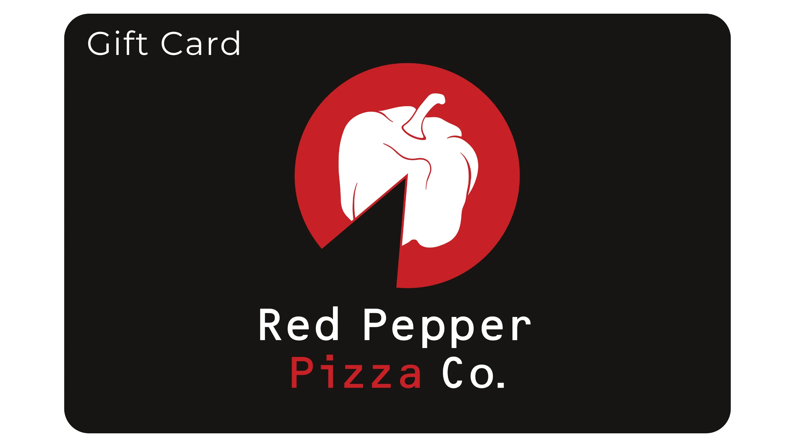 Red Pepper Pizza logo featuring vibrant colors and a pepper graphic.