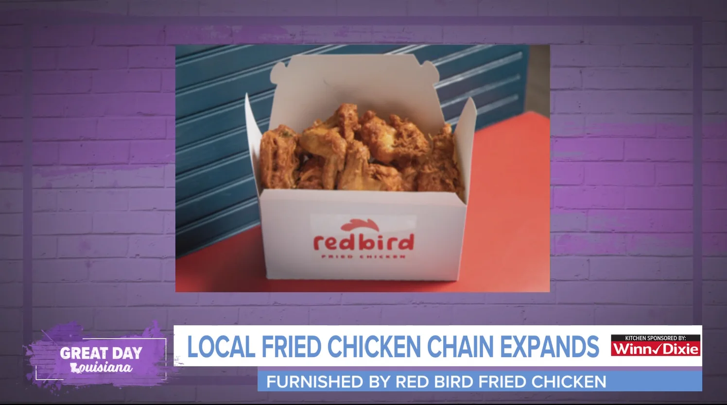 Crispy fried chicken in a takeout box