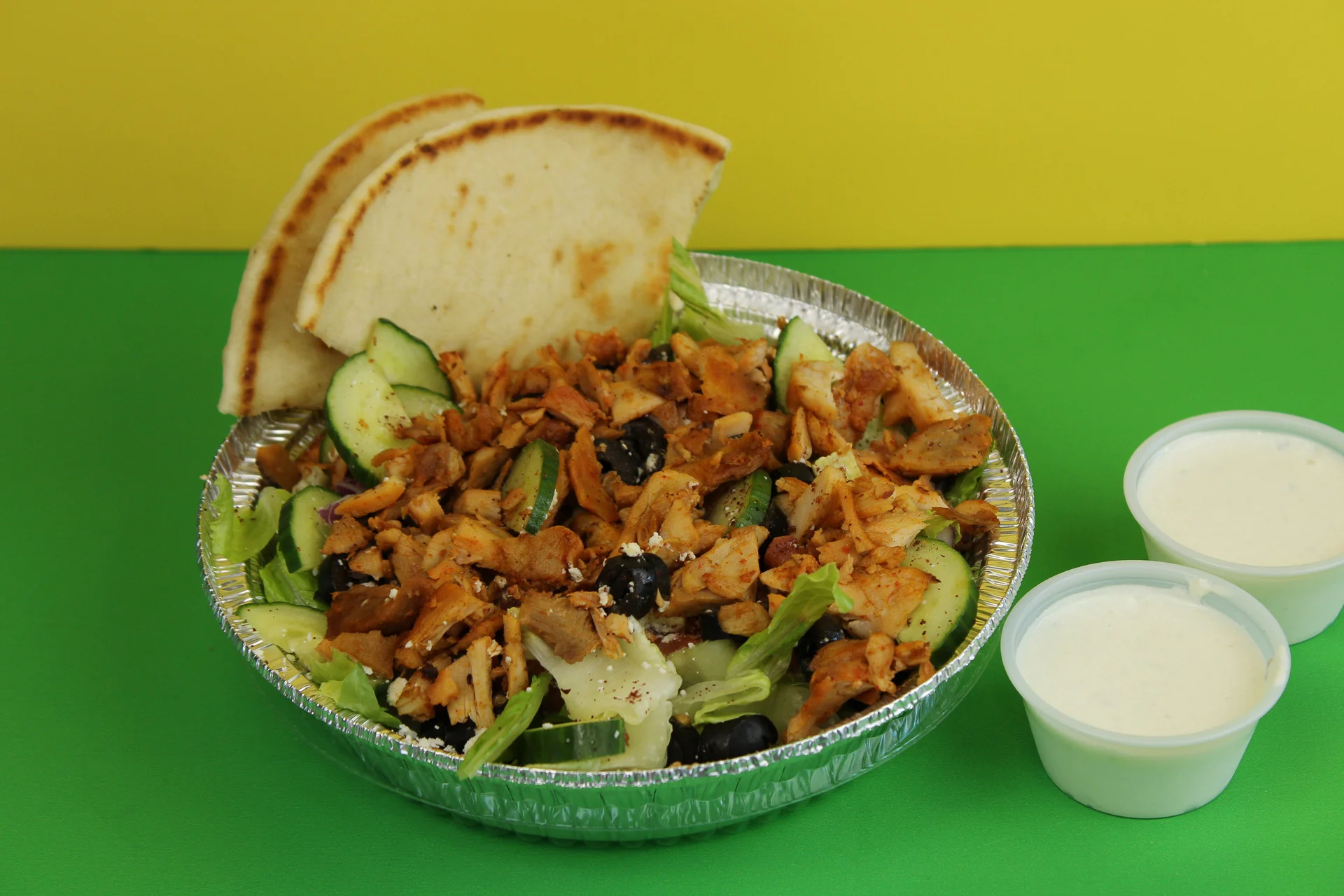 A mediterranean bowl by Gyros