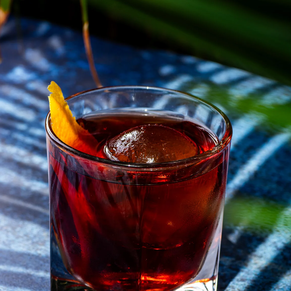 A house specialty cocktail