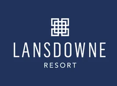 Lansdowne Resort logo on a navy background