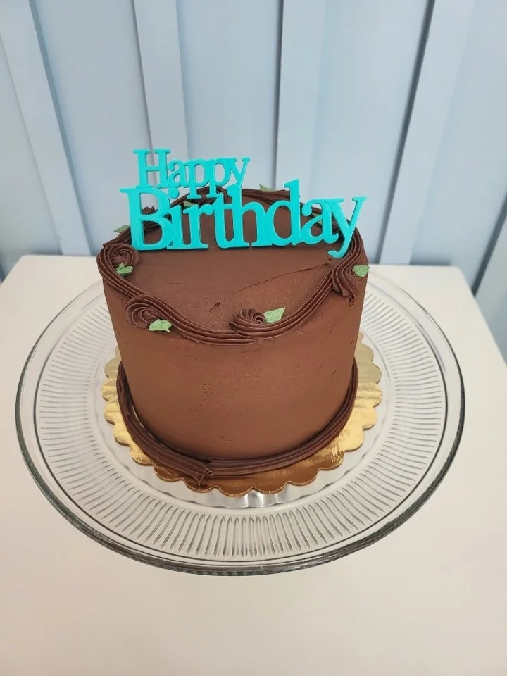 Happy Birthday cake topper