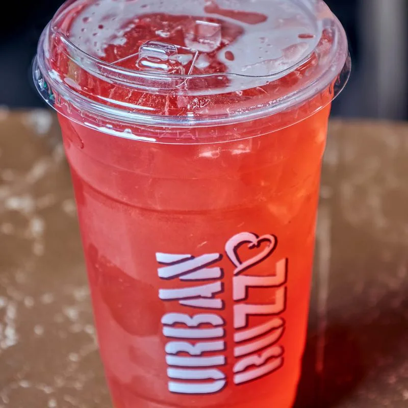 Refreshing iced beverage from Urban Buzz