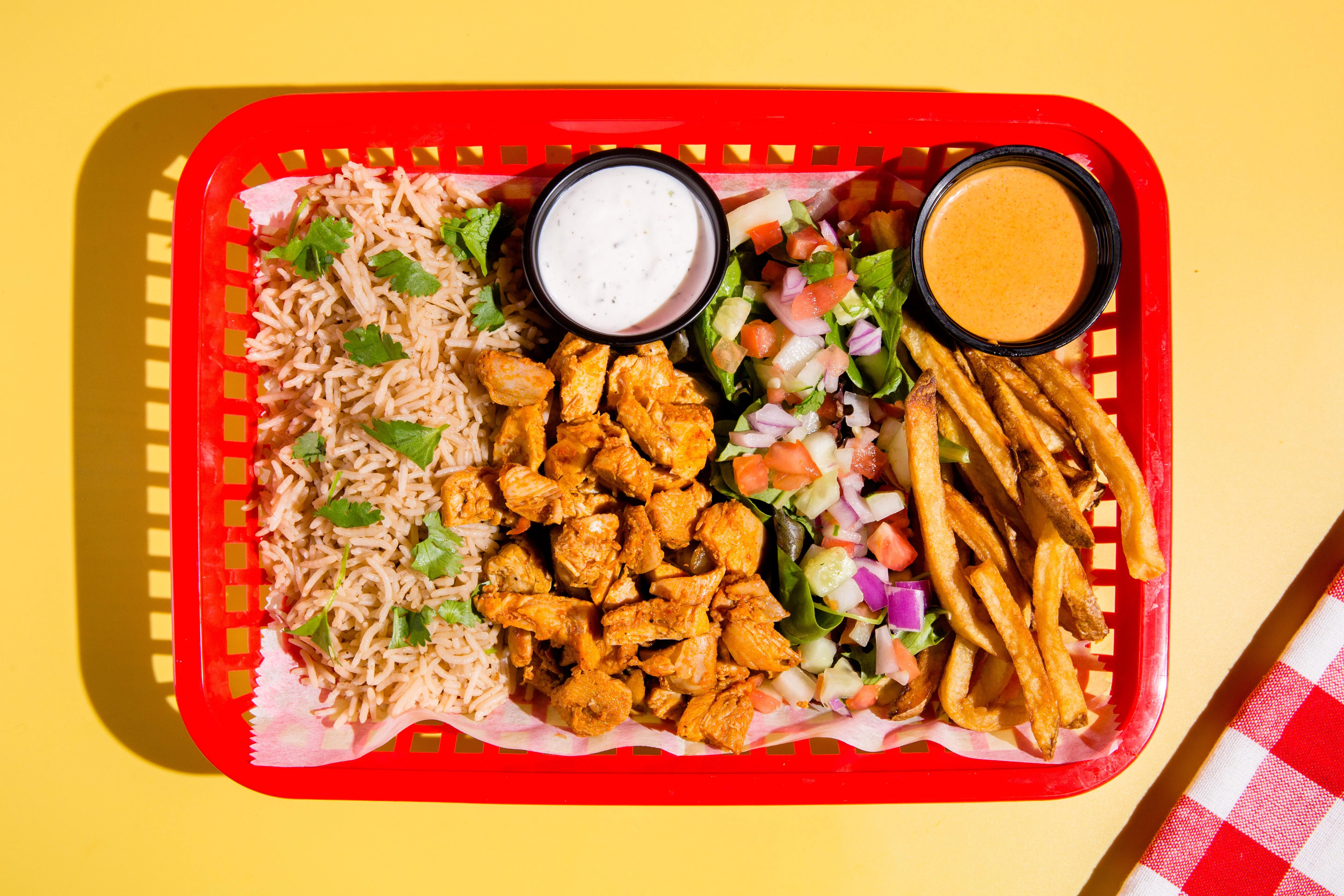 Char-Grilled Chicken Platter