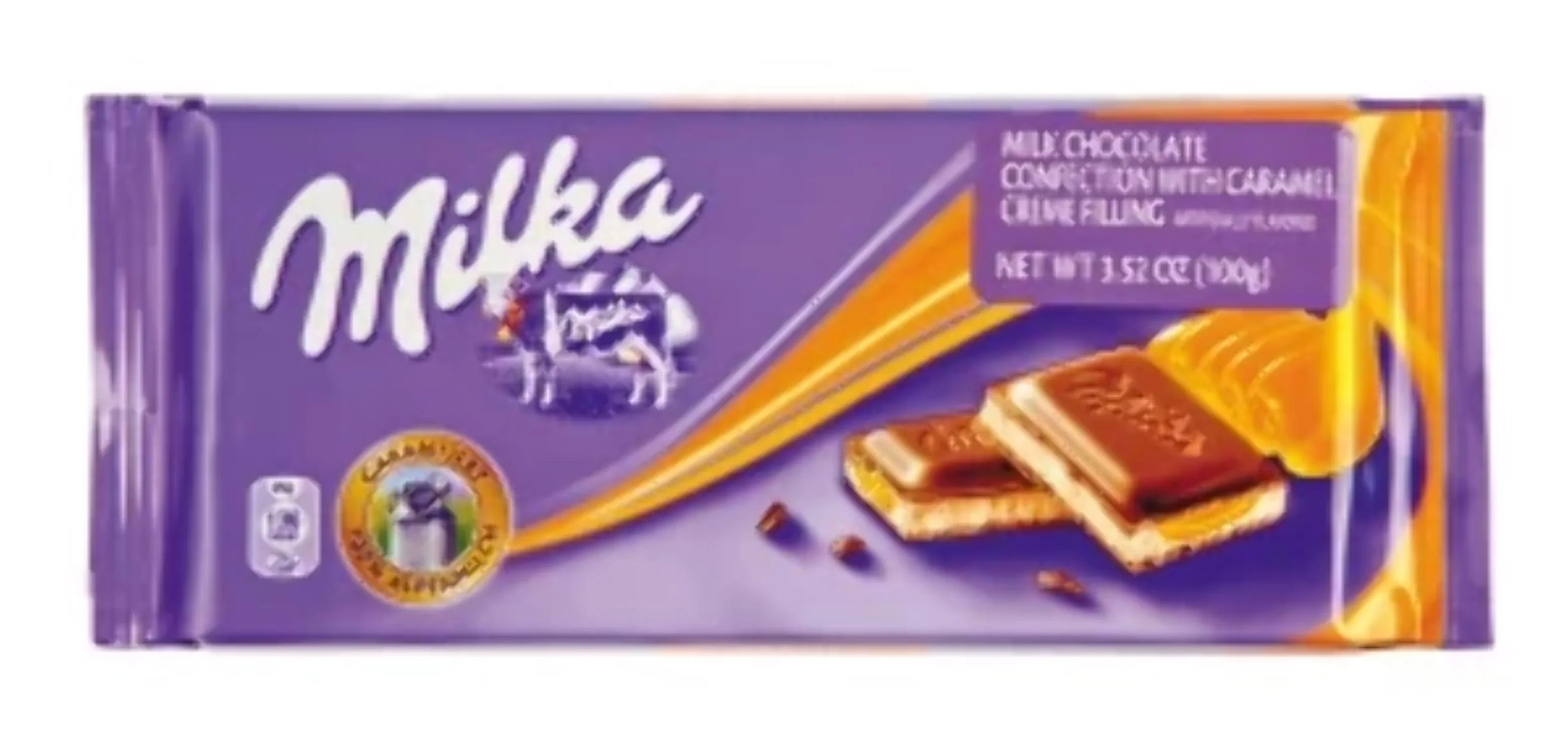 Milka Caramel Milk Chocolate