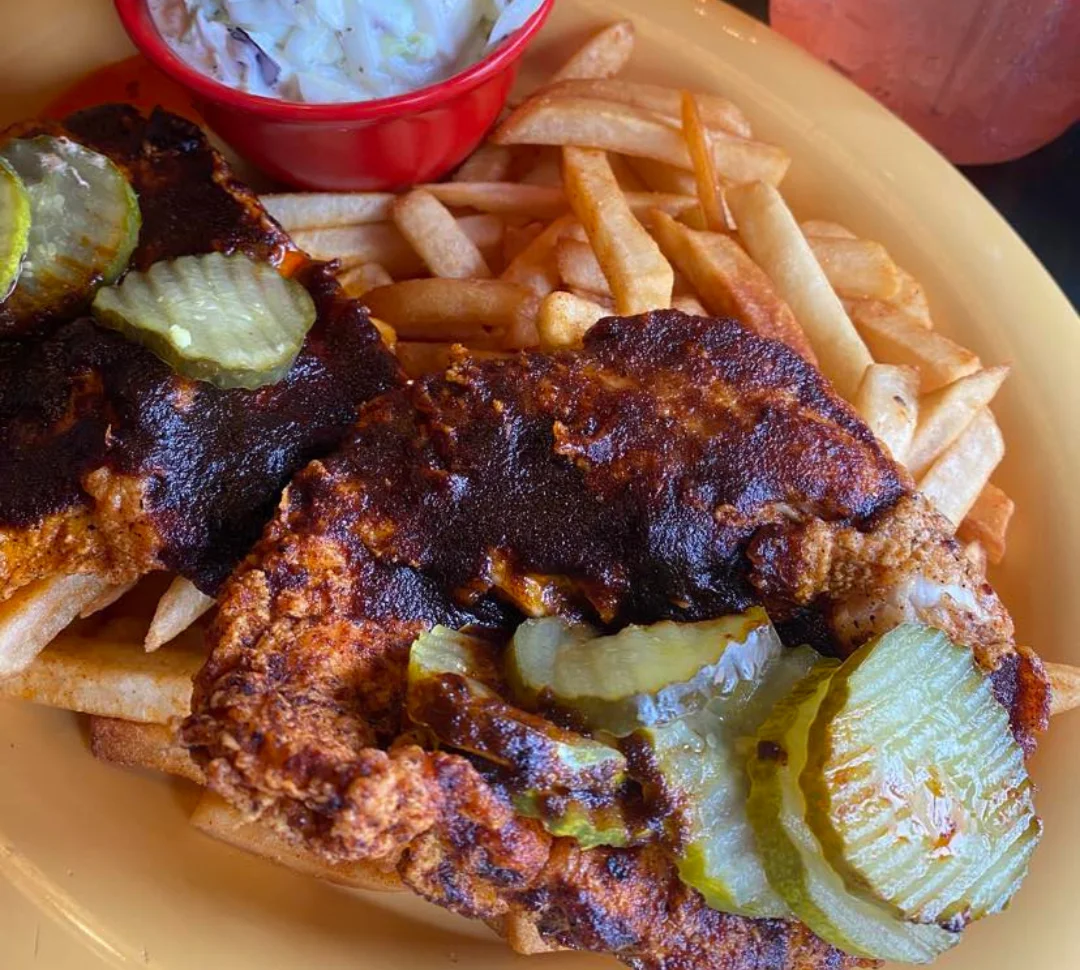 nashville fried chicken plate