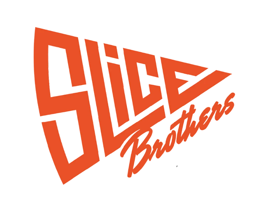 Slide Brothers logo in bold orange design