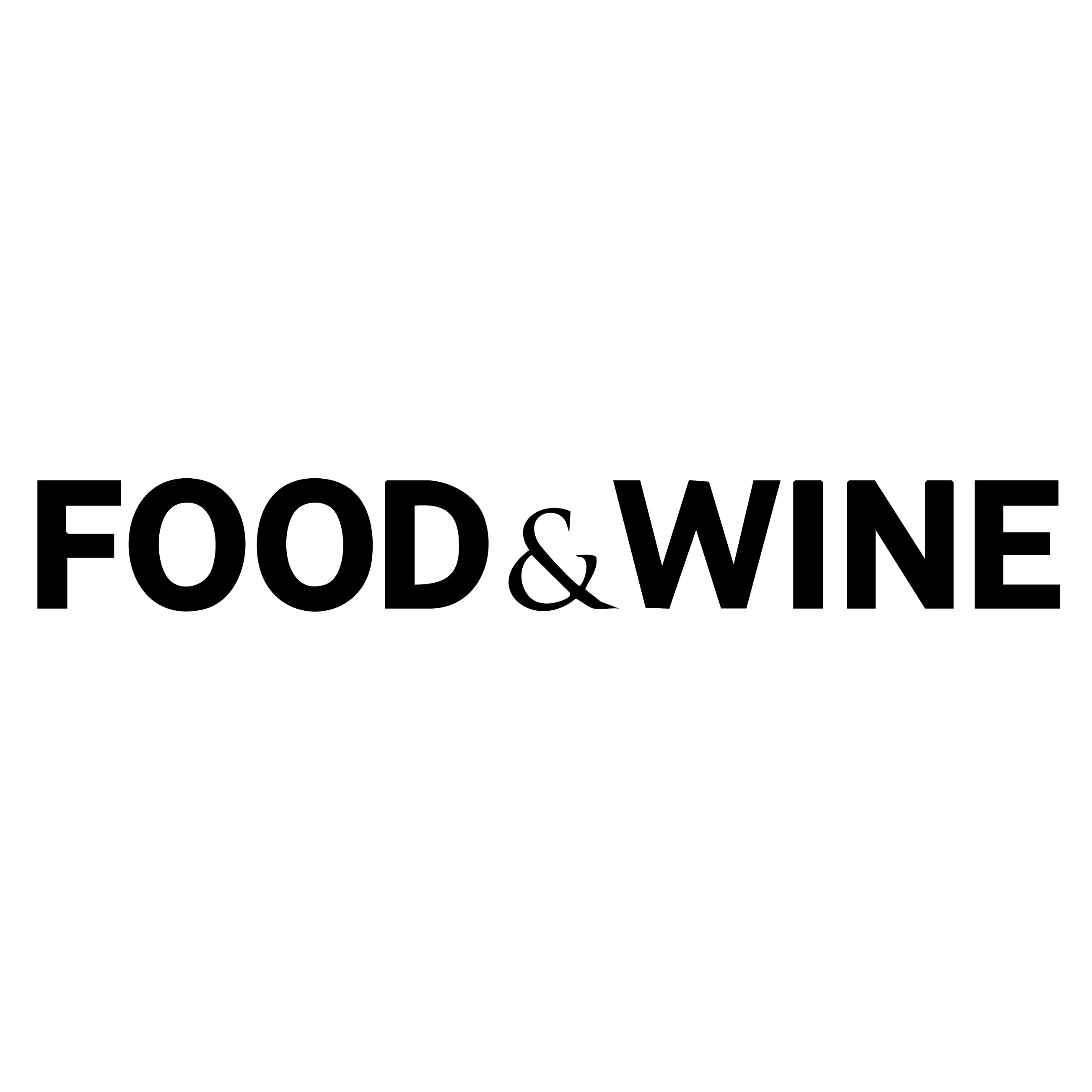 Logo of Food & Wine magazine showcasing culinary excellence