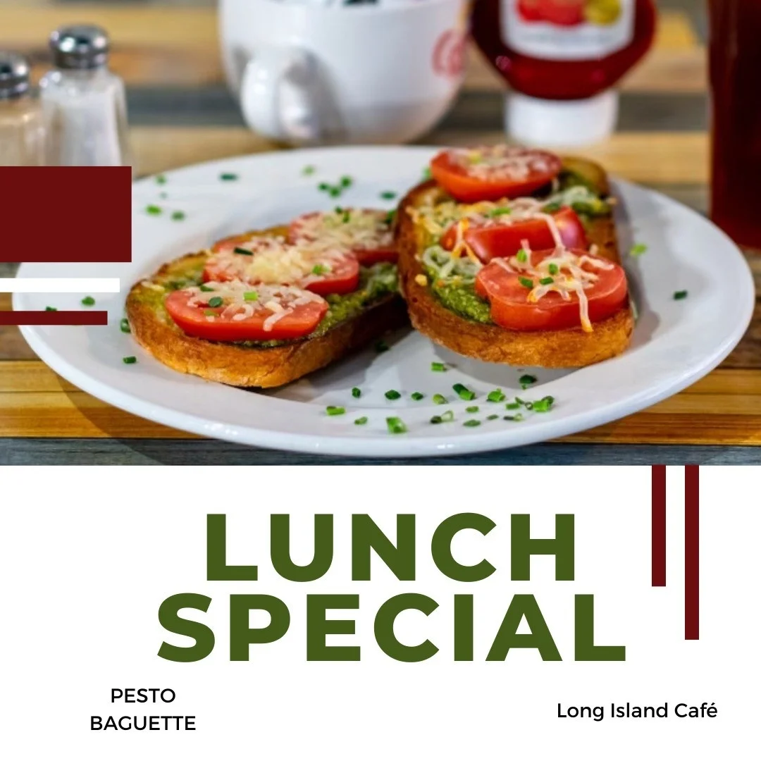 The Pesto Baguette Lunch Special