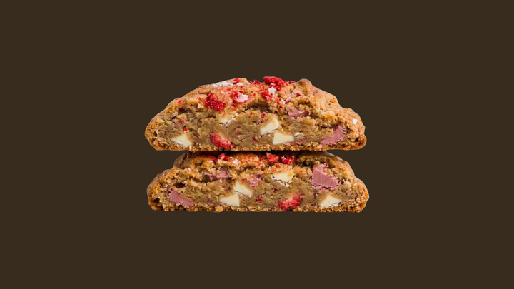 Strawberries and Cream Cookie