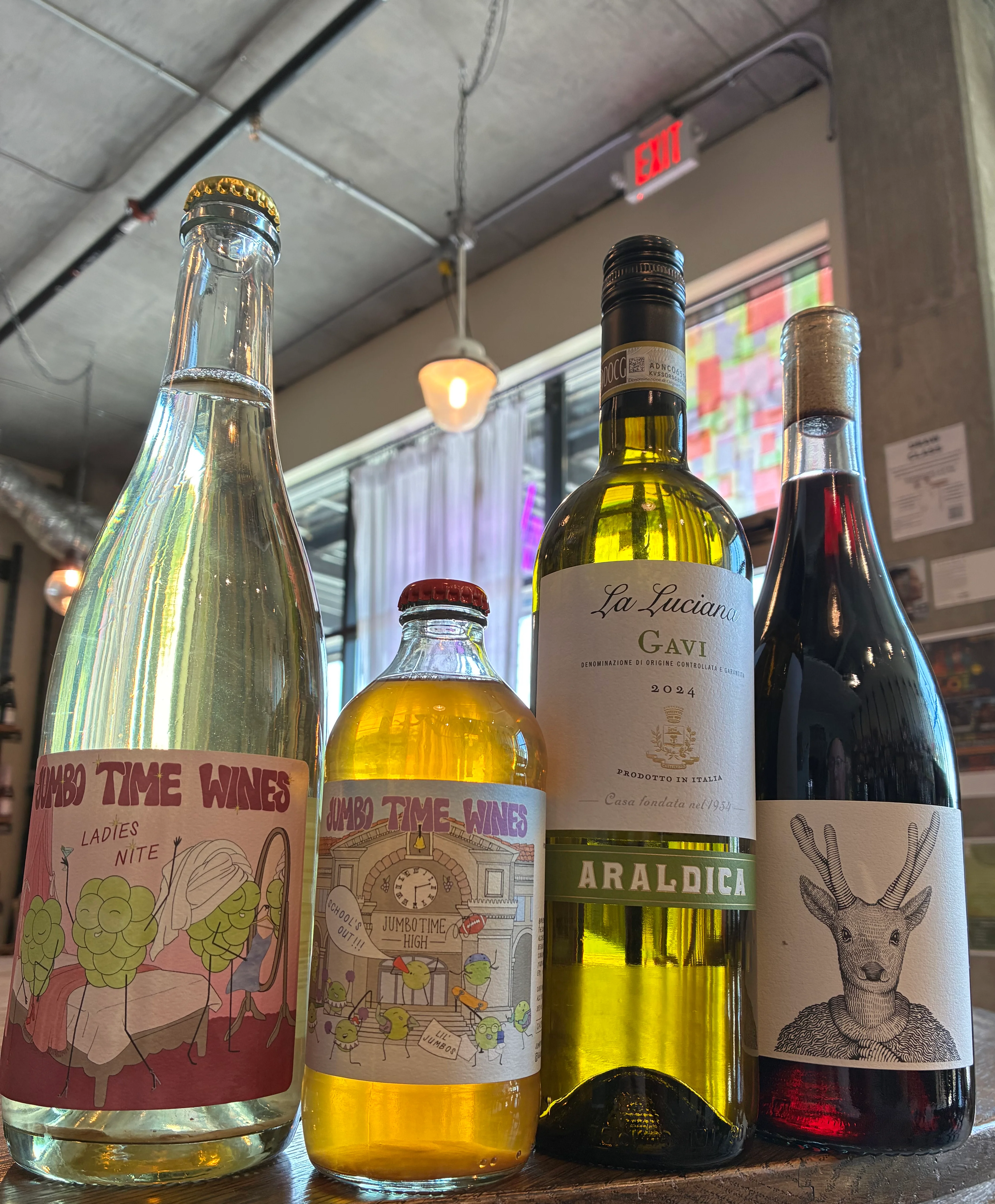 Beautiful sustainable wines and liquors, with a curated beer selection