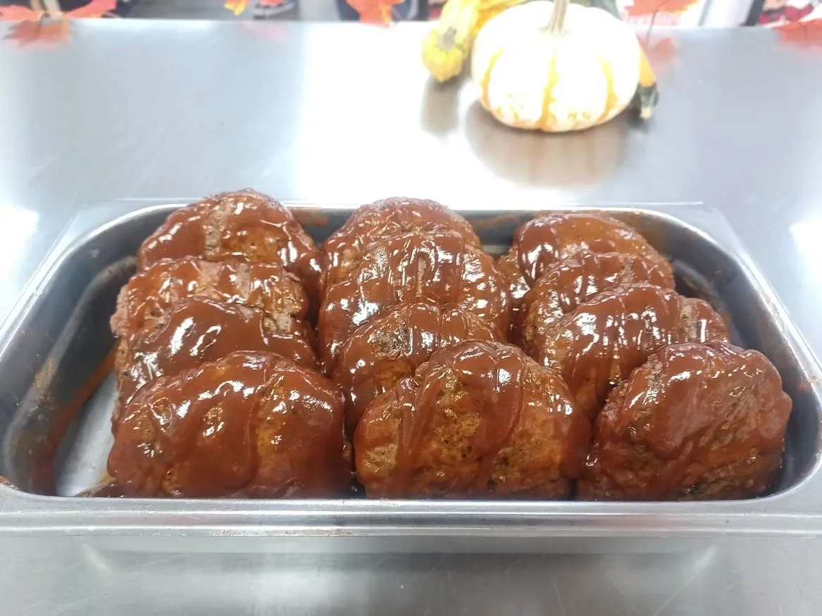 Savory meatloaf with tangy glaze, a classic American comfort dish