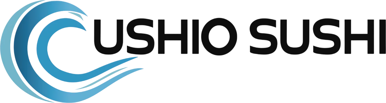 Cushio Sushi logo featuring wave design
