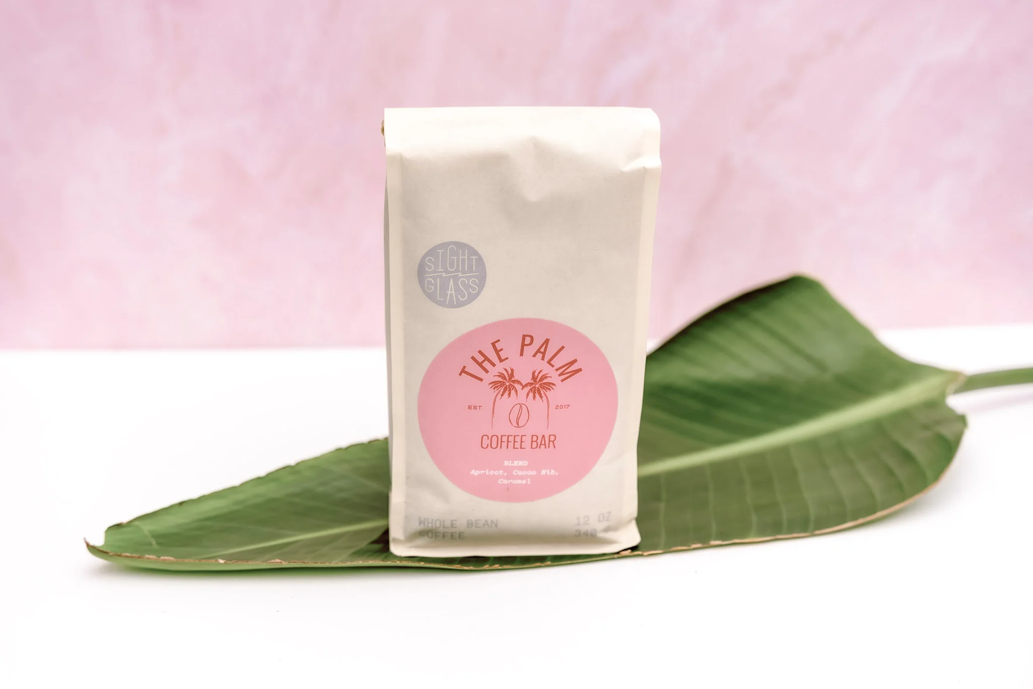 Bag of fresh roasted coffee