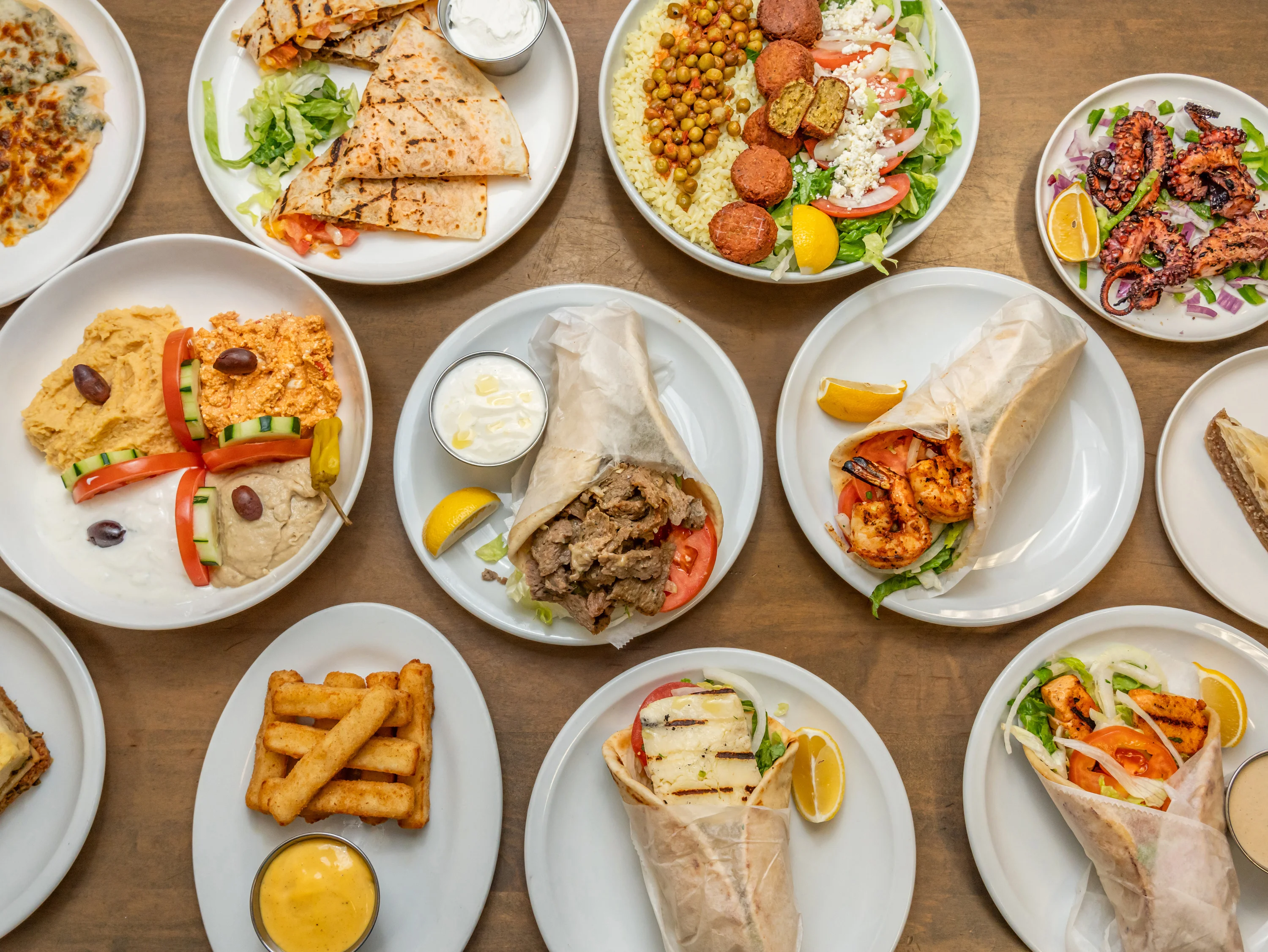 Greel Menu The Greek Grill