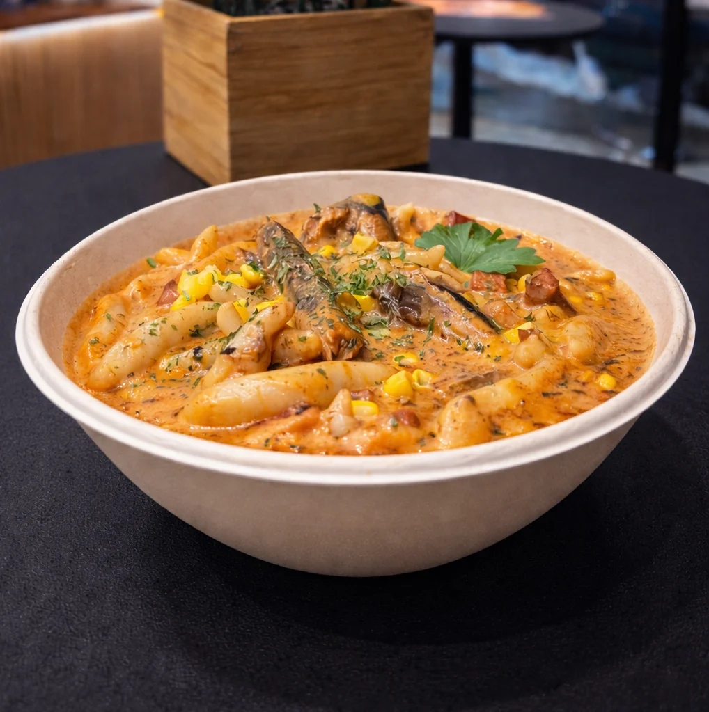 Creamy Italian gnocchi in a rich sauce