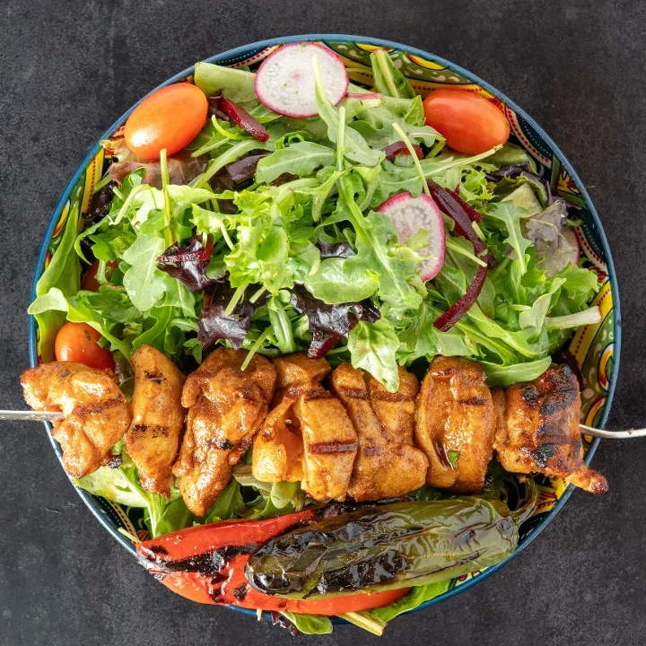 Chicken Kebab Salad