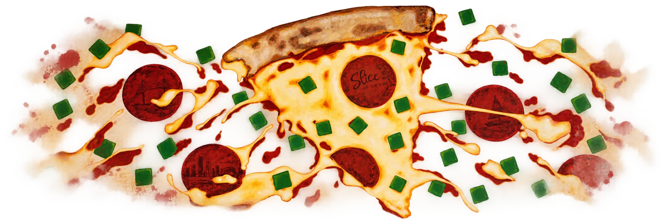 Delicious pepperoni pizza with melted cheese and vibrant toppings