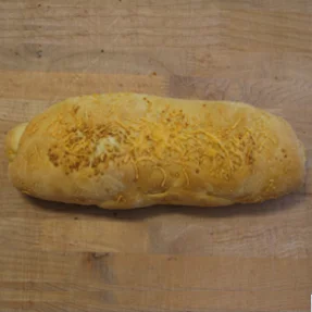 Cheesy Italian calzone baked to golden perfection