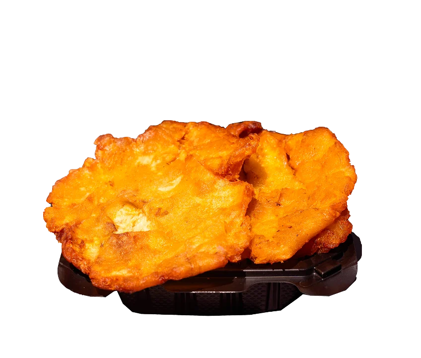 FRIED GREEN PLANTAINS (TOSTONES)