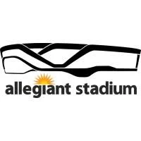 Logo of Allegiant Stadium featuring a modern design