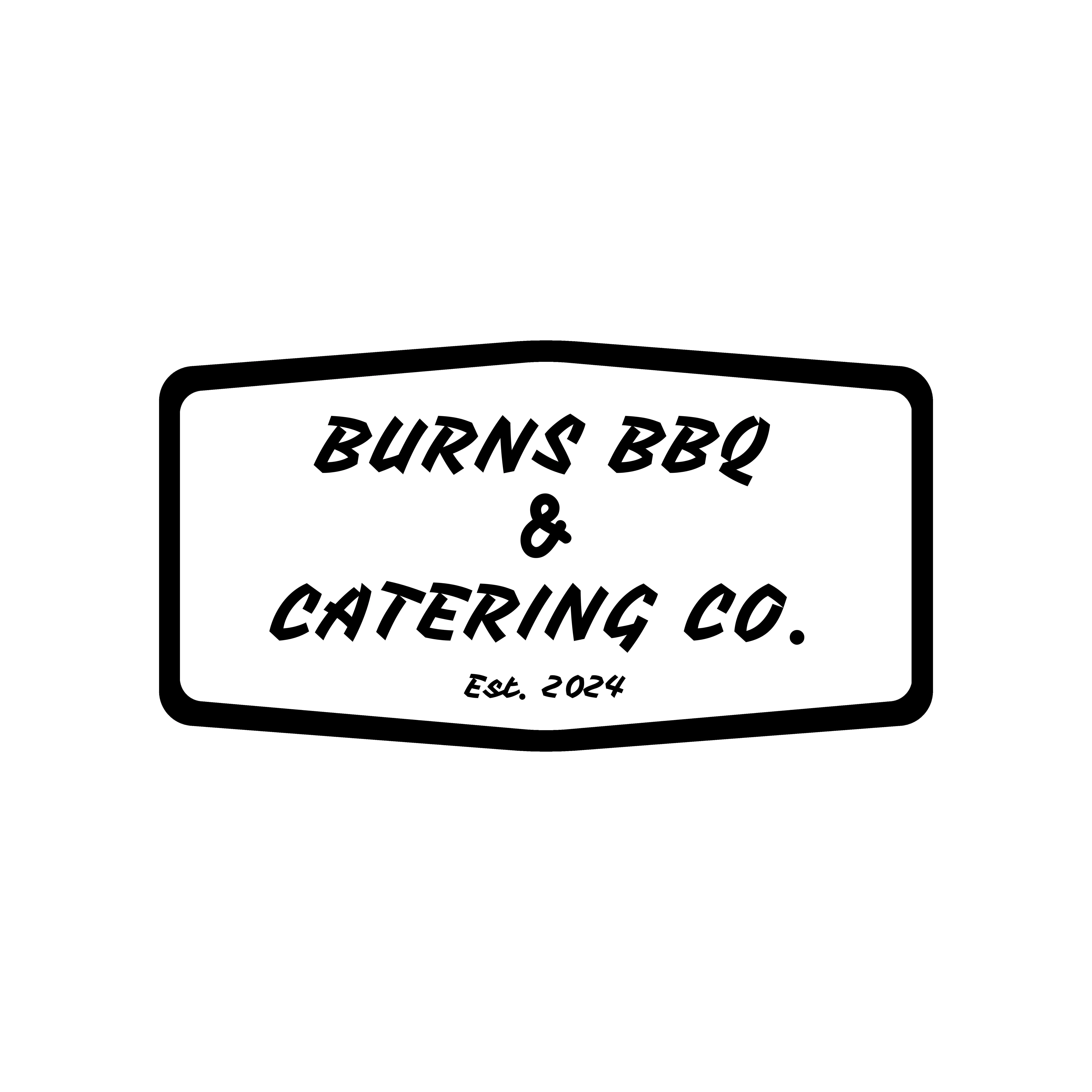 Logo of Burns BBQ & Catering Co. established in 2024