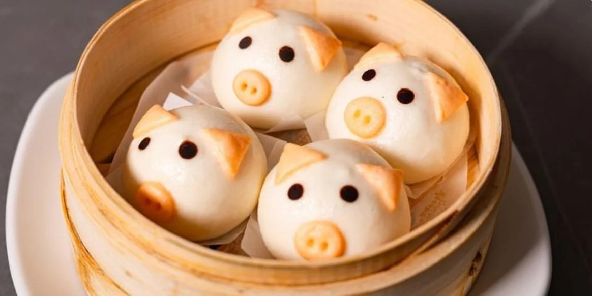 D9. Sweet Piggy Buns (4pcs)