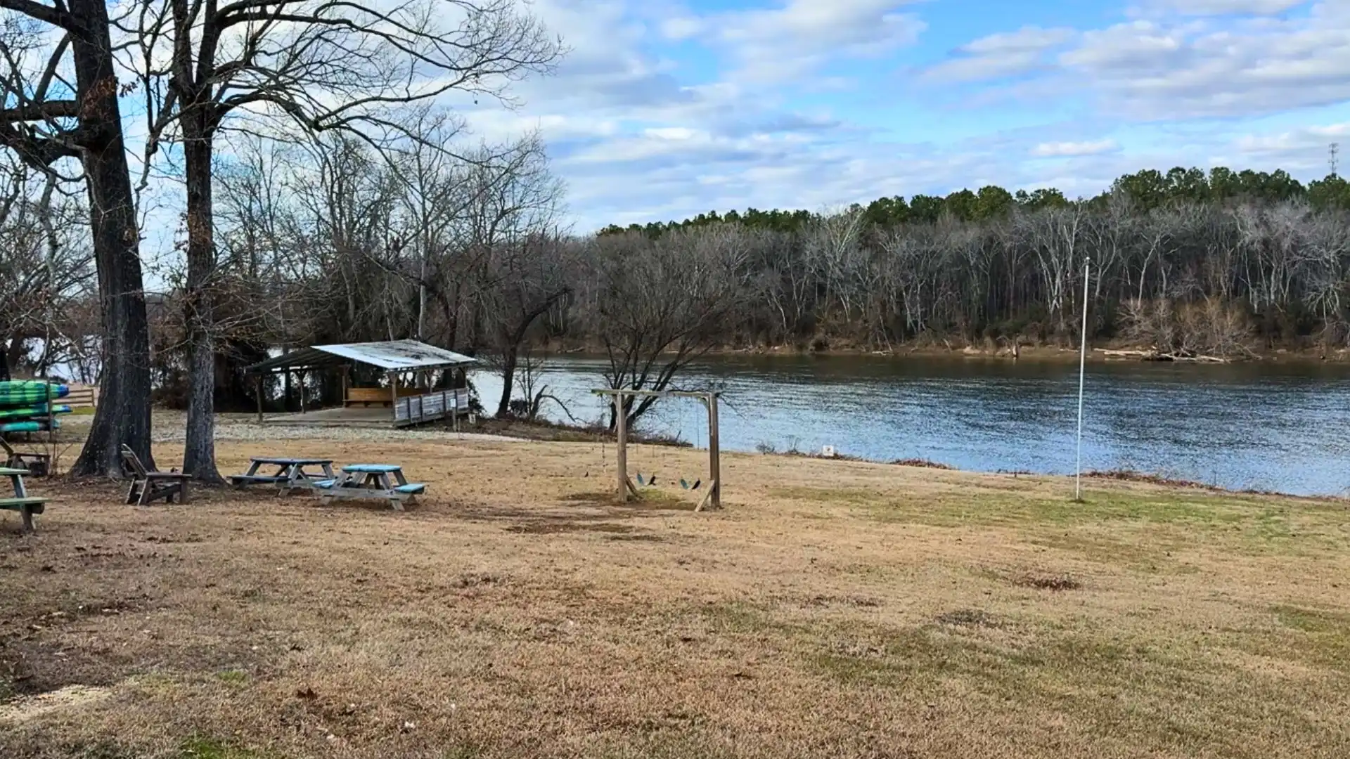 The Riverside Restaurant & Bar off of the Cape Fear River in Lillington, NC