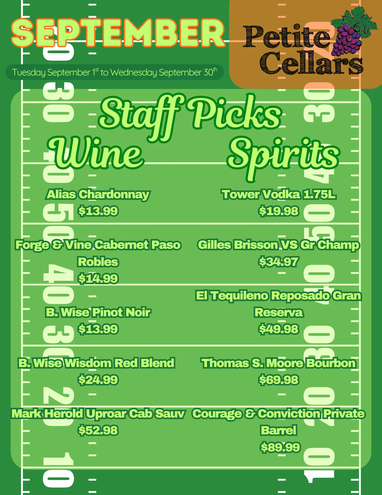 Wine and spirits staff picks for June at Petite Cellars
