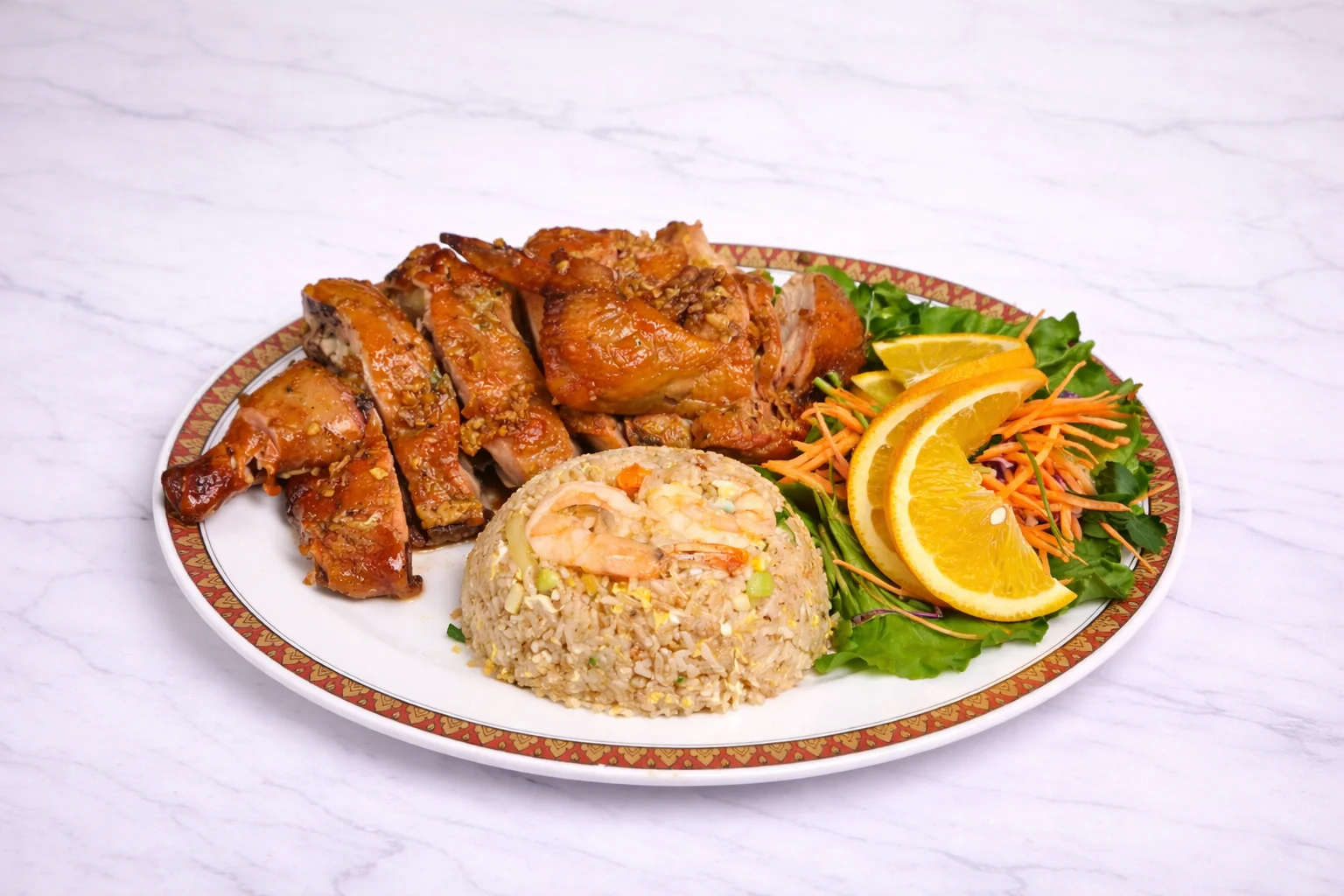 25. Combo BBQ Chicken