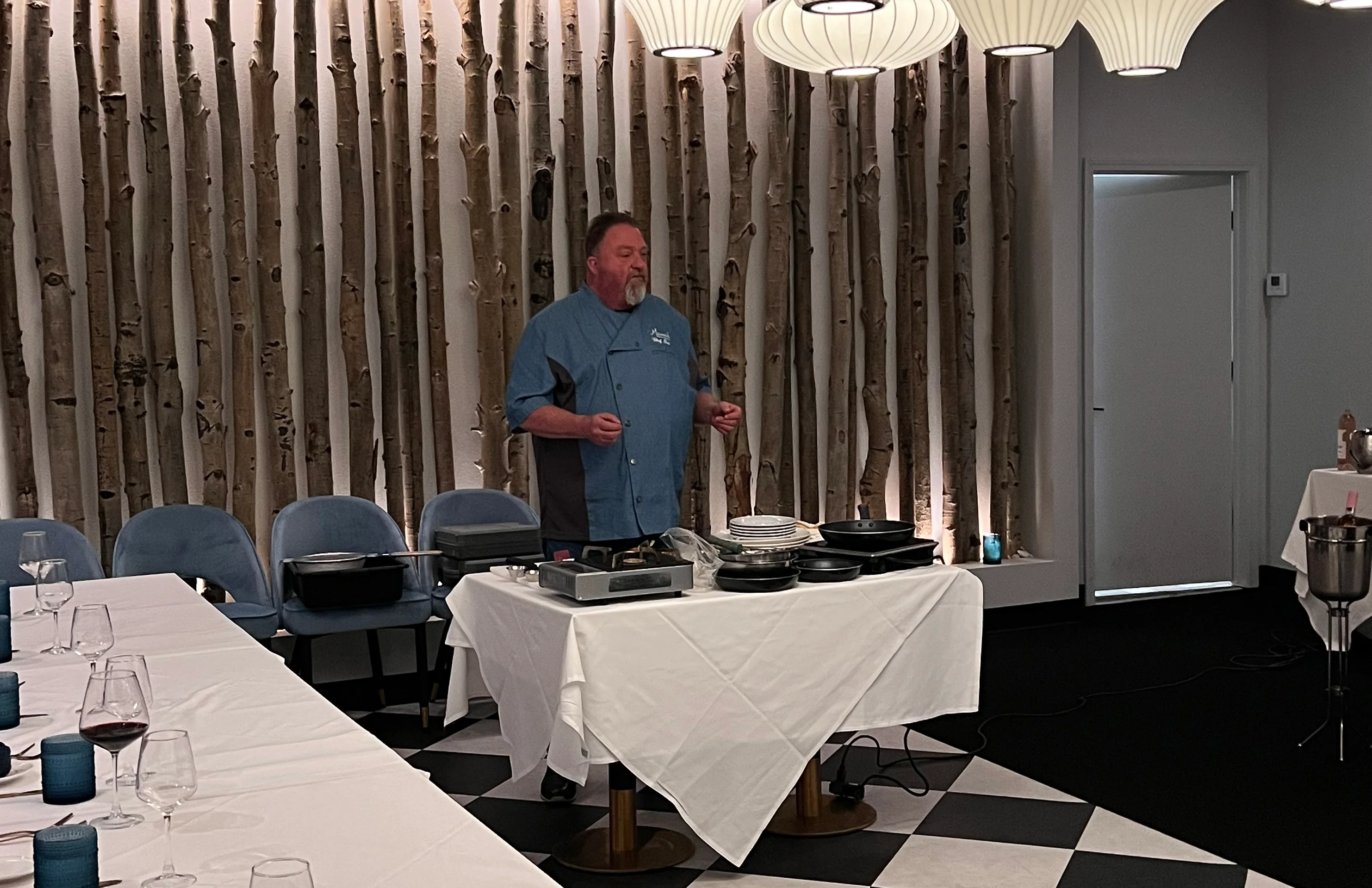 Chef Todd Cooking Demo