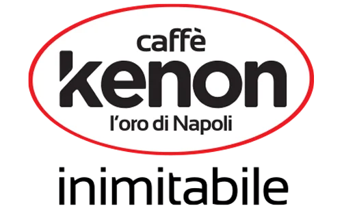 Caffè Kenon logo featuring l'oro di Napoli