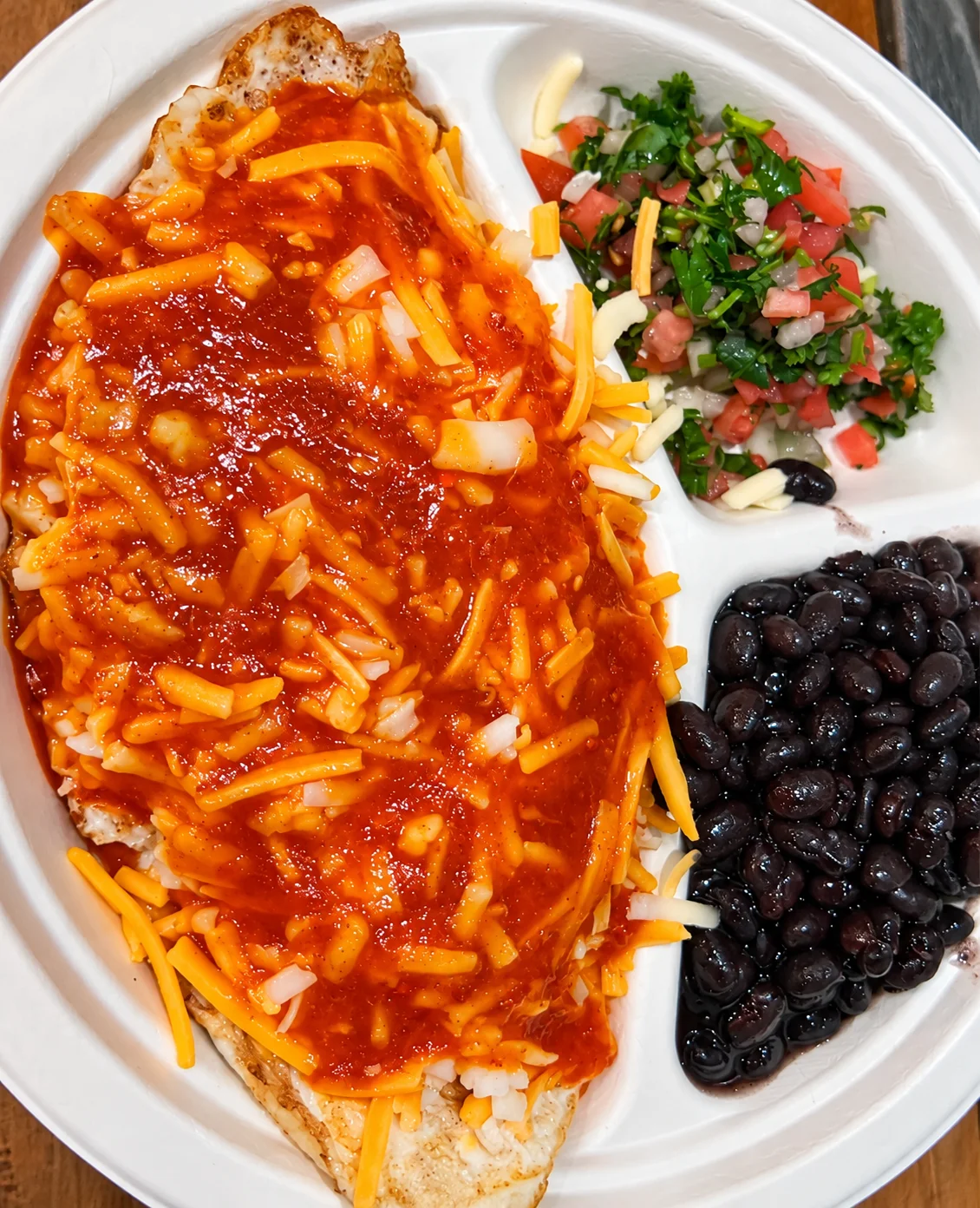 Huevo Ranchero Burrito