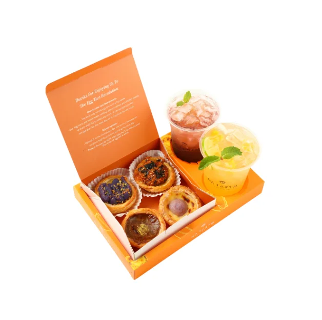 2PCS Tart & 2 Drinks Combo