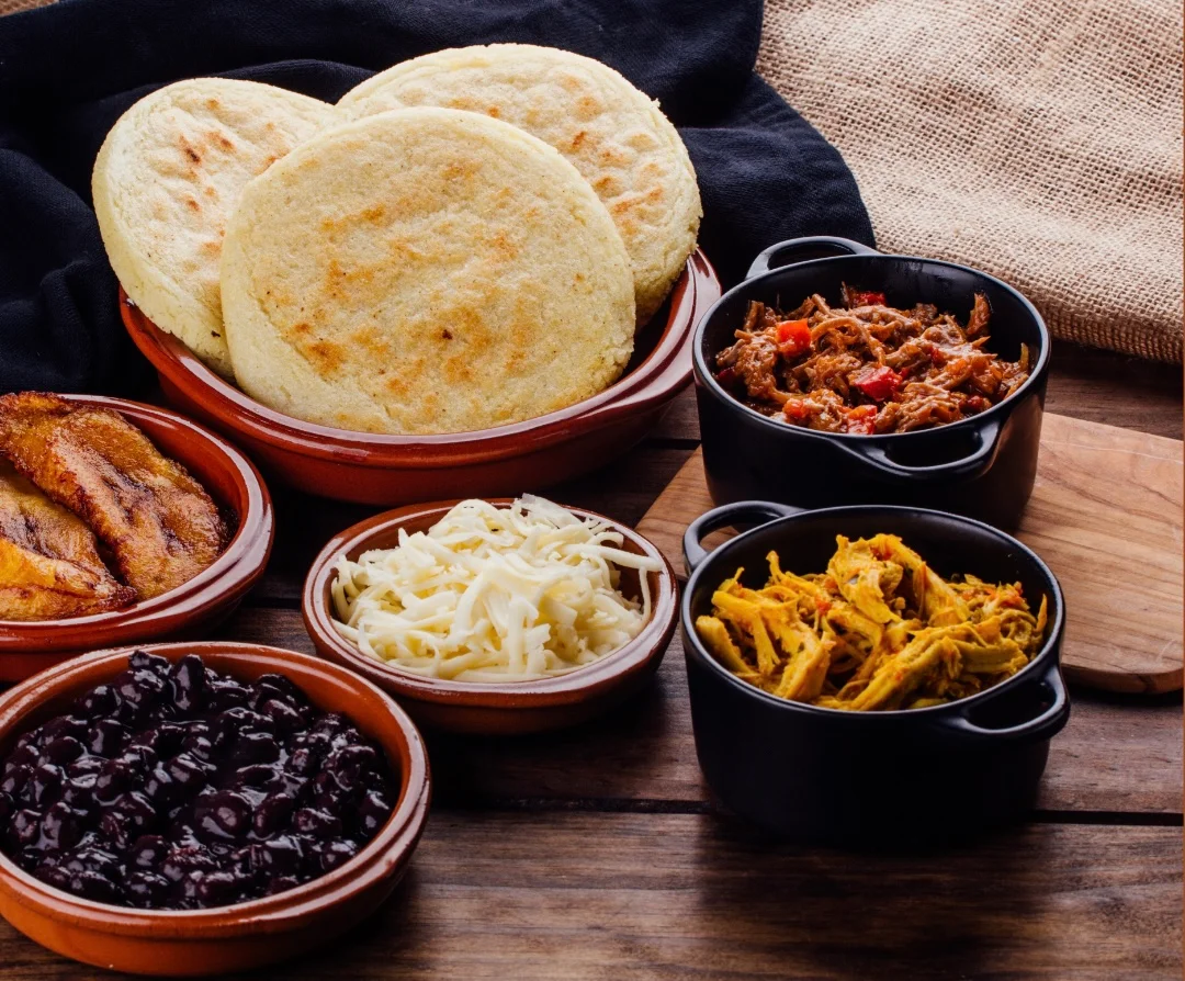 A beautifully plated authentic dish showcasing vibrant colors and fresh ingredients.