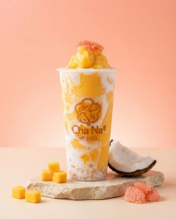 Coconut Mango Pomelo Smoothie