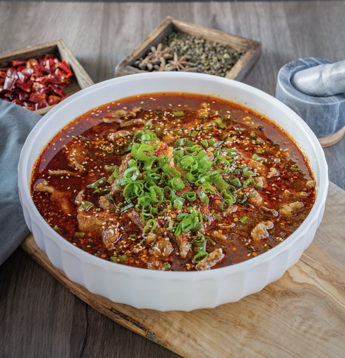 Kuan Zhai Alley - 蒜泥白肉Sliced Pork Belly in Garlic Sauce