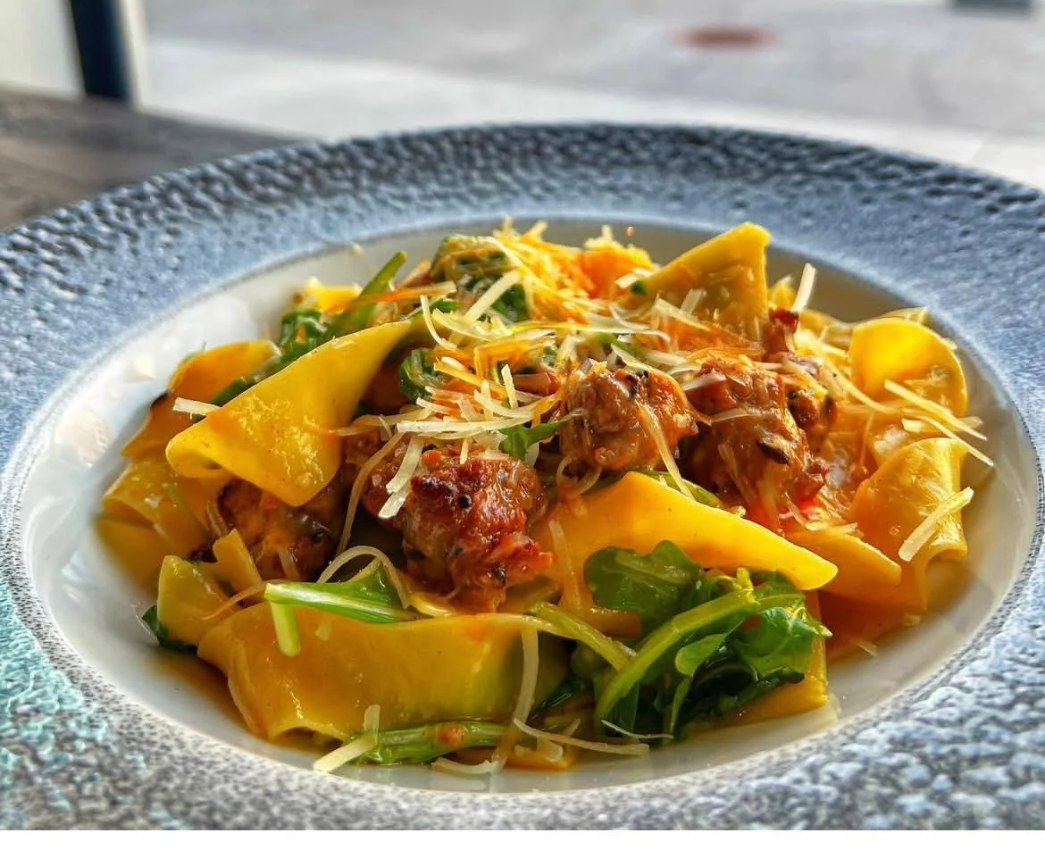 Sausage Pappardelle