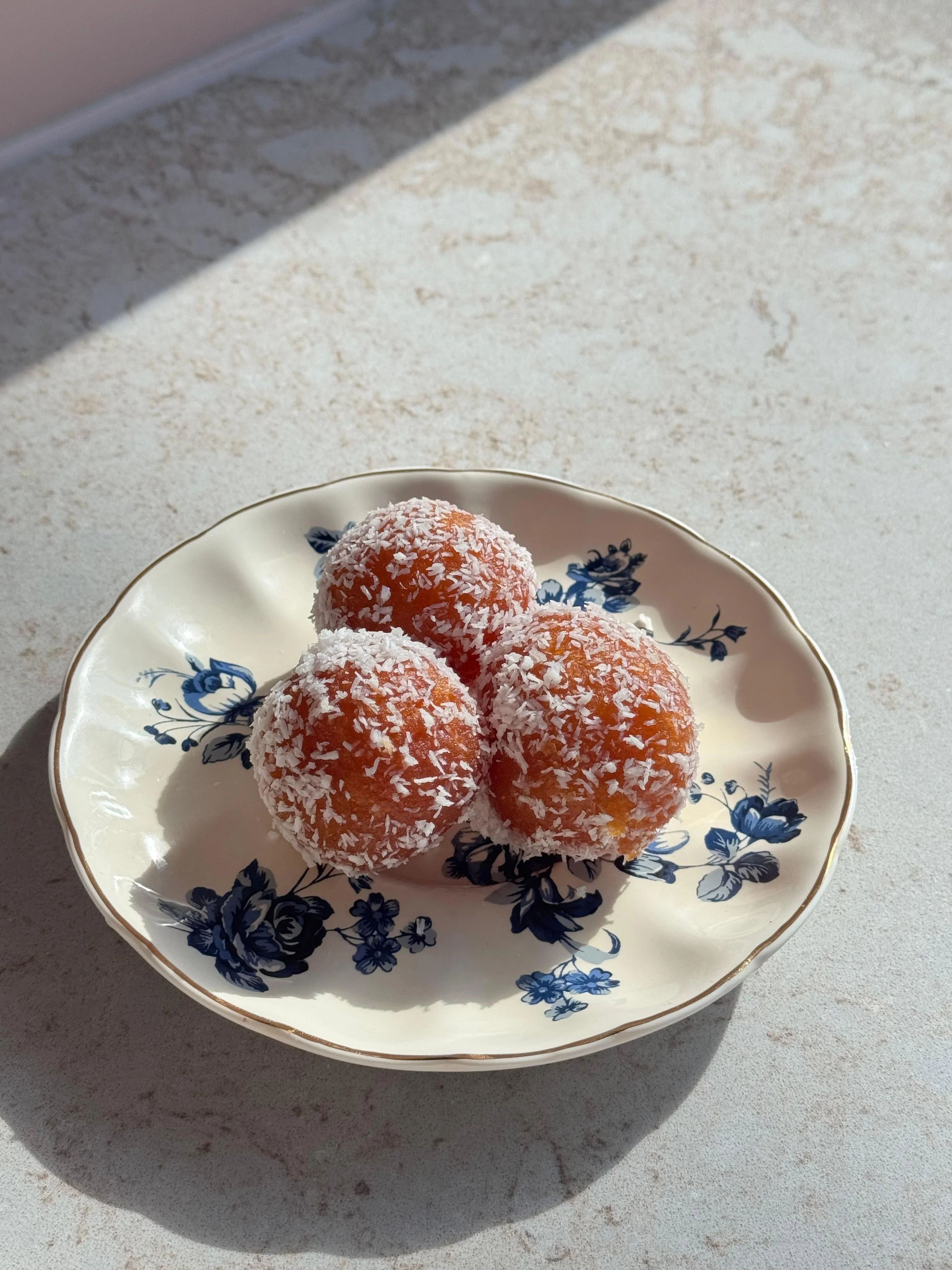 Coconut Gulab Jamun