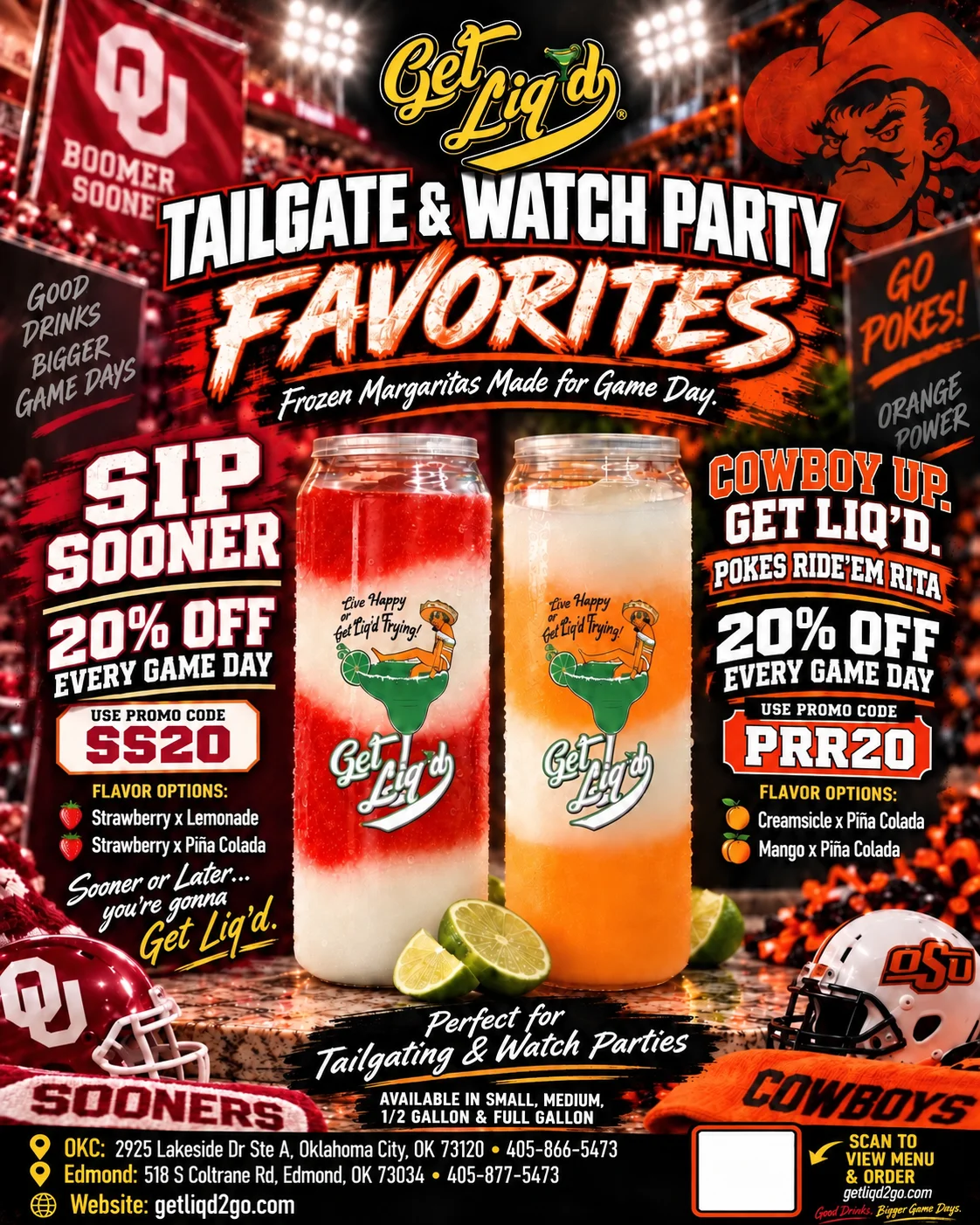 Margarita festival with food truck and frozen margaritas