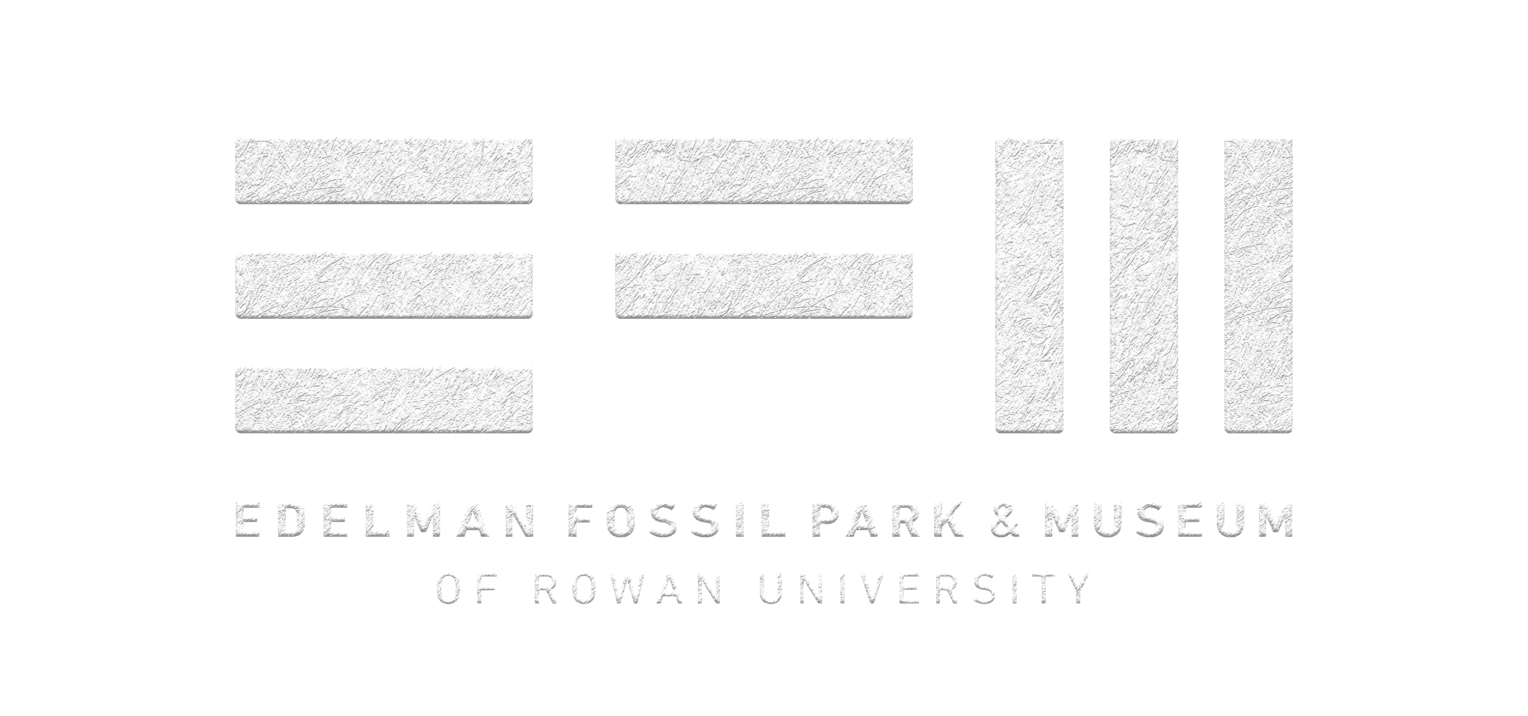 Logo of Edelman Fossil Park & Museum at Rowan University