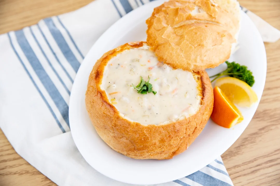 Clam Chowder Bread Bowl